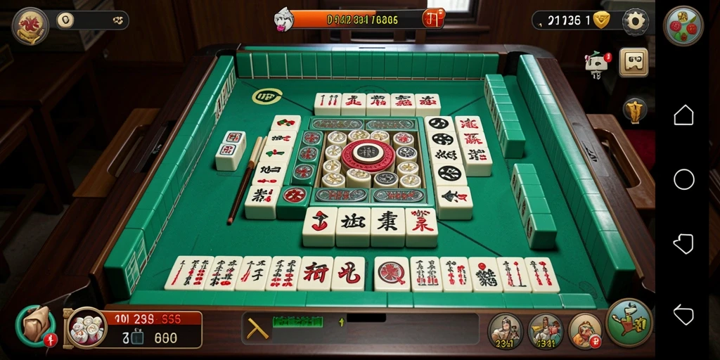 Tampilan gameplay Mahjong di 234E yang seru dan interaktif.
