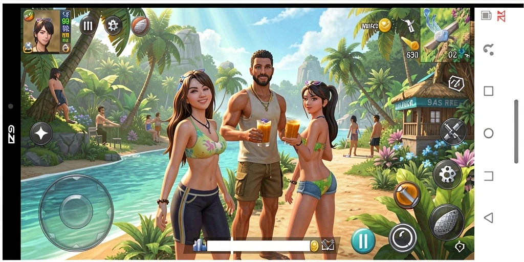 Tampilan gameplay 9ZK yang menarik dan penuh warna.