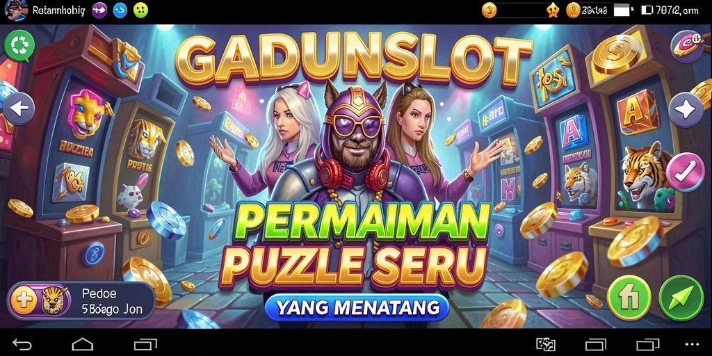 Tampilan gameplay menantang dari GADUNSLOT yang penuh dengan puzzle menarik.