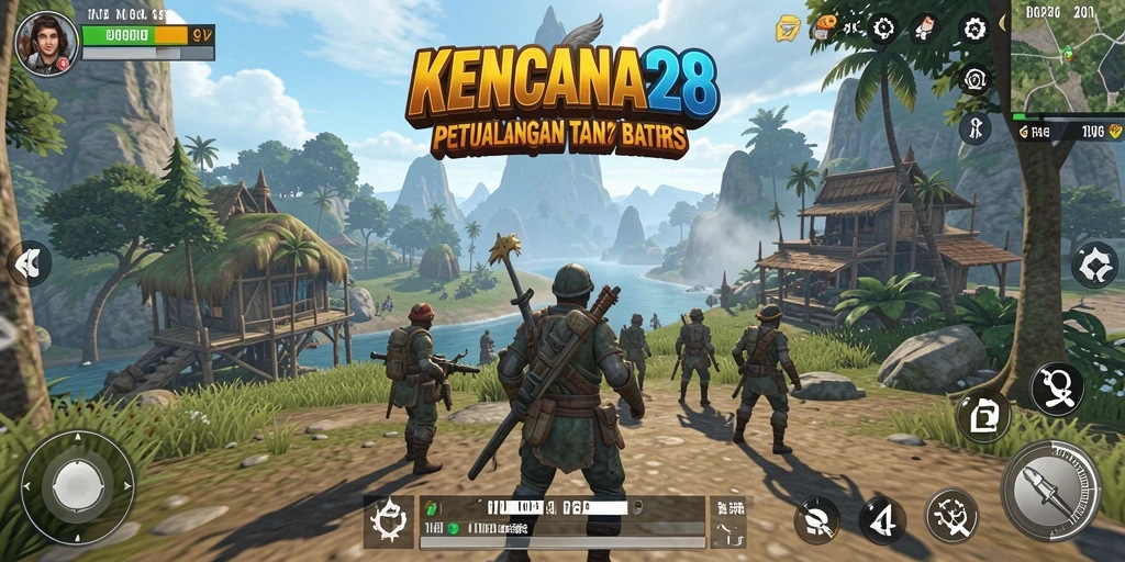 Gameplay KENCANA28 menampilkan petualangan seru di dunia terbuka.