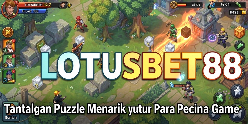Tampilan gameplay LOTUSBET88 yang mengasyikkan dan penuh tantangan.