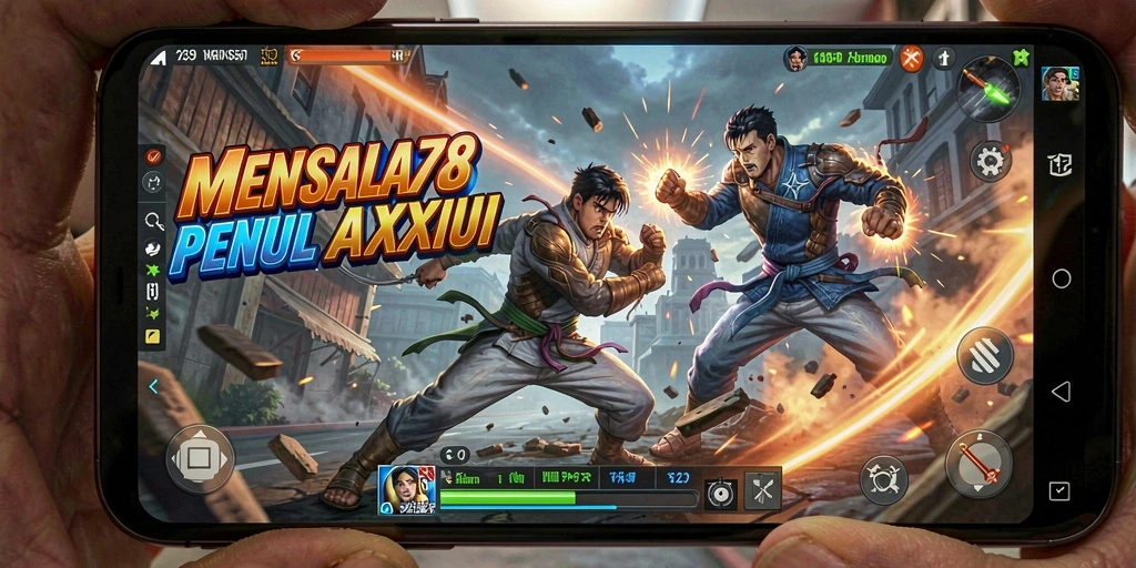 Tampilan menegangkan dari gameplay MENYALA78 dengan aksi bertarung yang seru.
