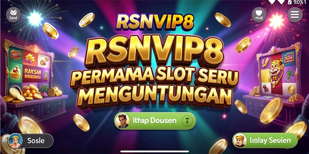 Tampilan gameplay seru dalam RSNVIP8 dengan tema Slot yang menarik.
