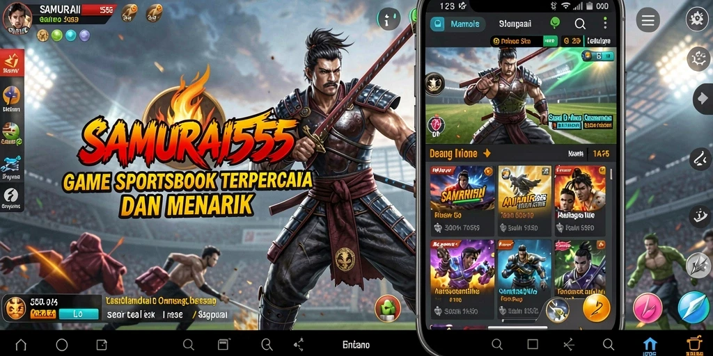 Tampilan gameplay menarik dari aplikasi Sportsbook SAMURAI555.