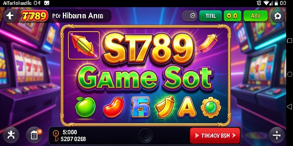 Tampilan gameplay slot yang menarik dari ST789.